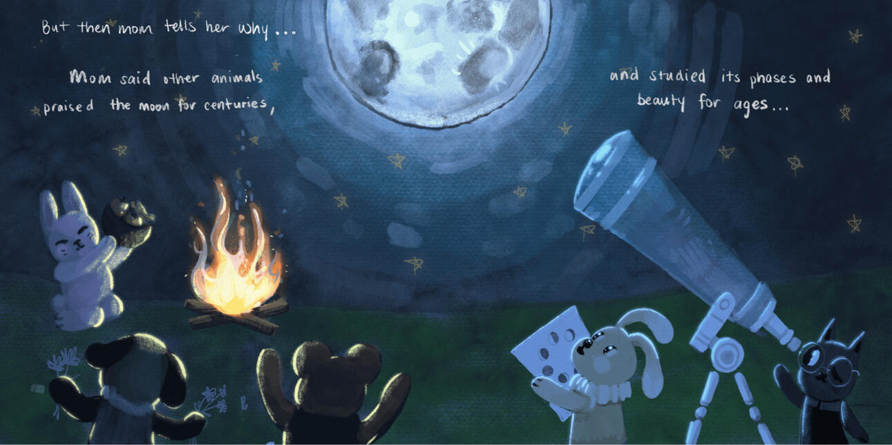 Mom, I Want the Moon! - Spread (2023)